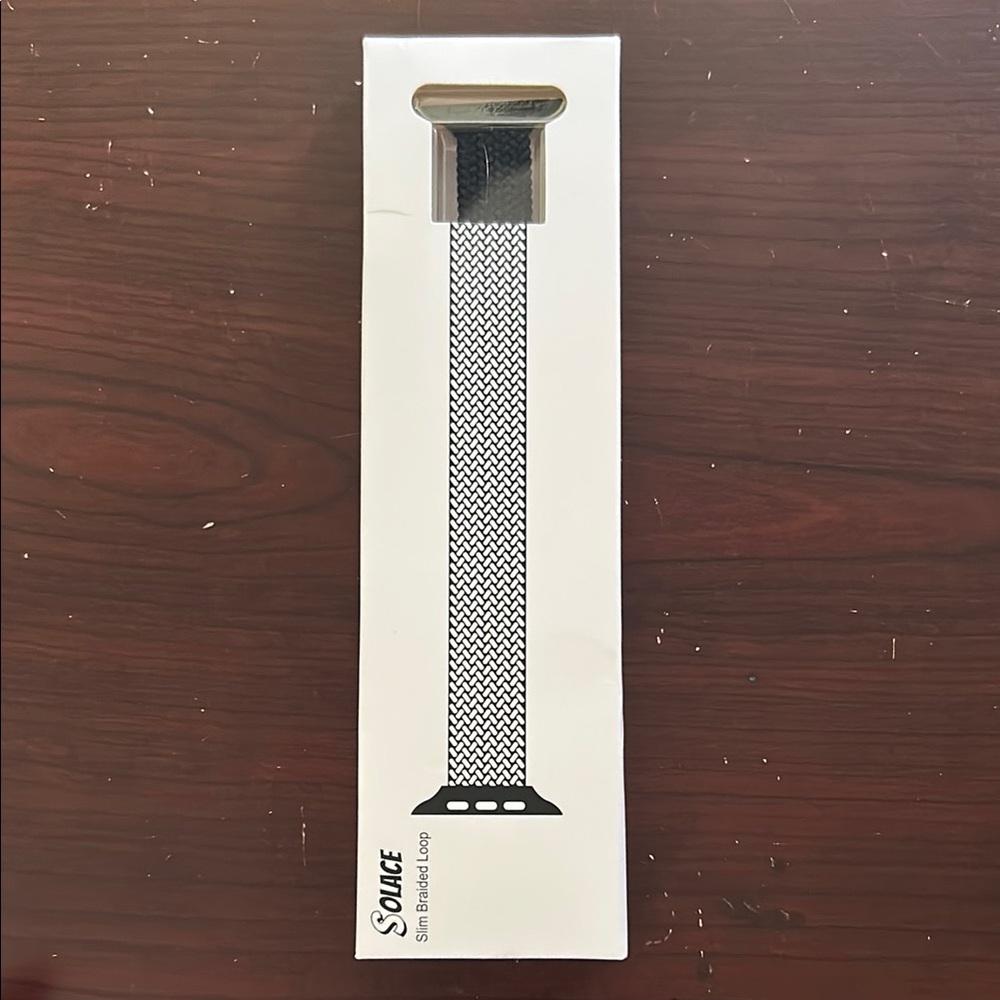 Black Stainless Steel Band for Apple Watch